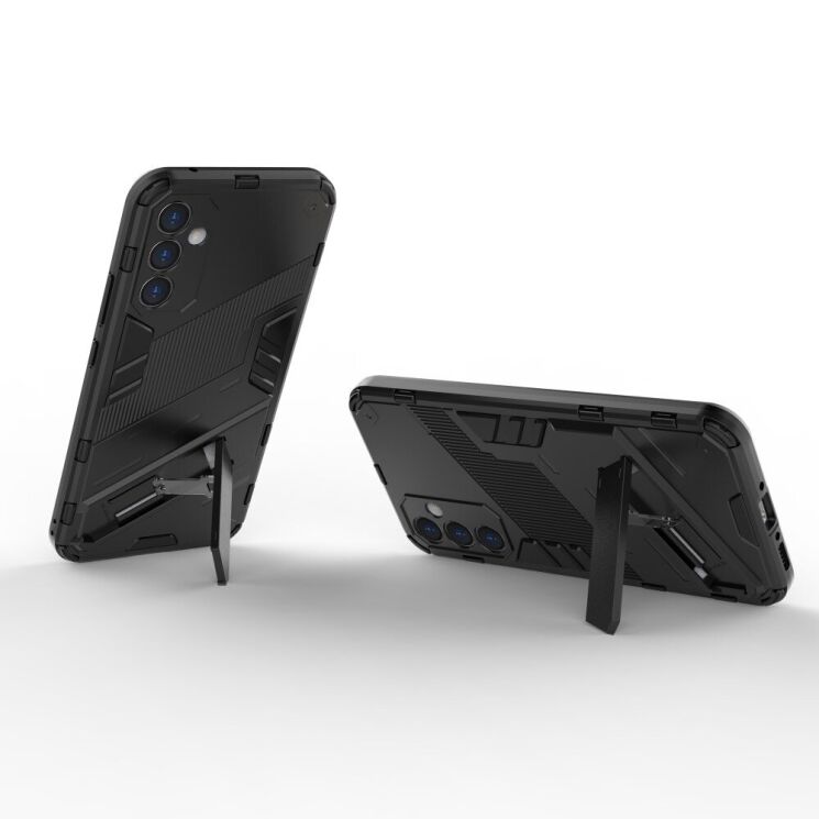 Захисний чохол Deexe Bibercas для Samsung Galaxy A34 (A346) - Black: фото 3 з 8