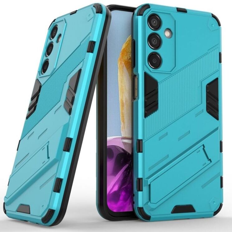 Захисний чохол Deexe Bibercas для Samsung Galaxy M15 (M156) - Baby Blue: фото 1 з 7