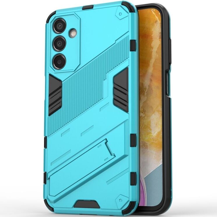 Захисний чохол Deexe Bibercas для Samsung Galaxy M15 (M156) - Baby Blue: фото 2 з 7