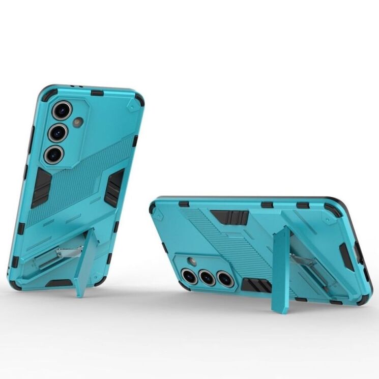 Защитный чехол Deexe Bibercas для Samsung Galaxy S24 FE (S721) - Baby Blue: фото 3 из 7