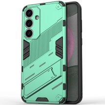 Защитный чехол Deexe Bibercas для Samsung Galaxy S25 Plus (S936) - Green: фото 1 из 7