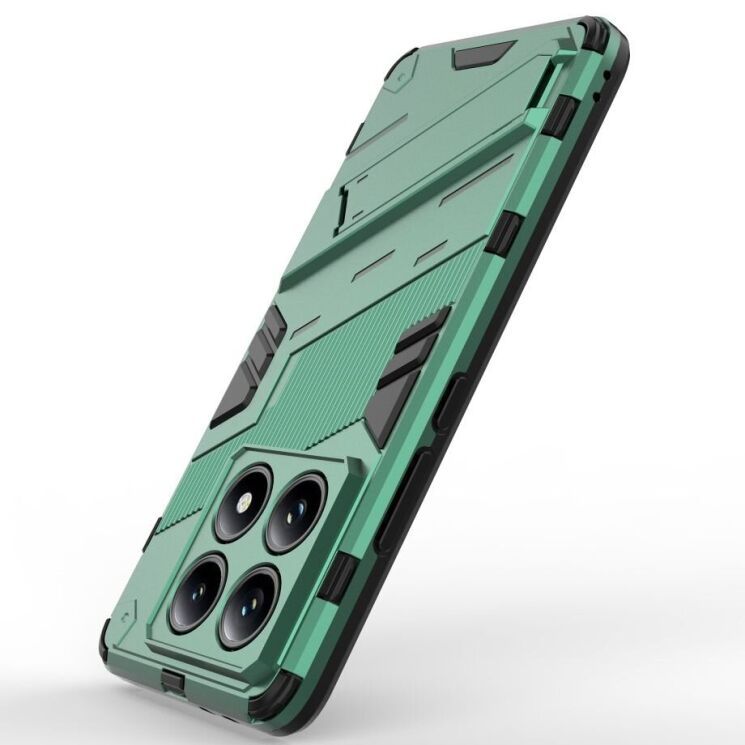Защитный чехол Deexe Bibercas для Xiaomi 14T Pro - Green: фото 3 из 6