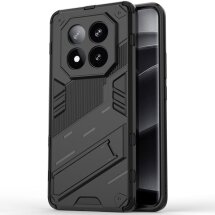 Защитный чехол Deexe Bibercas для Xiaomi Redmi Note 14 Pro Plus - Black: фото 1 из 6