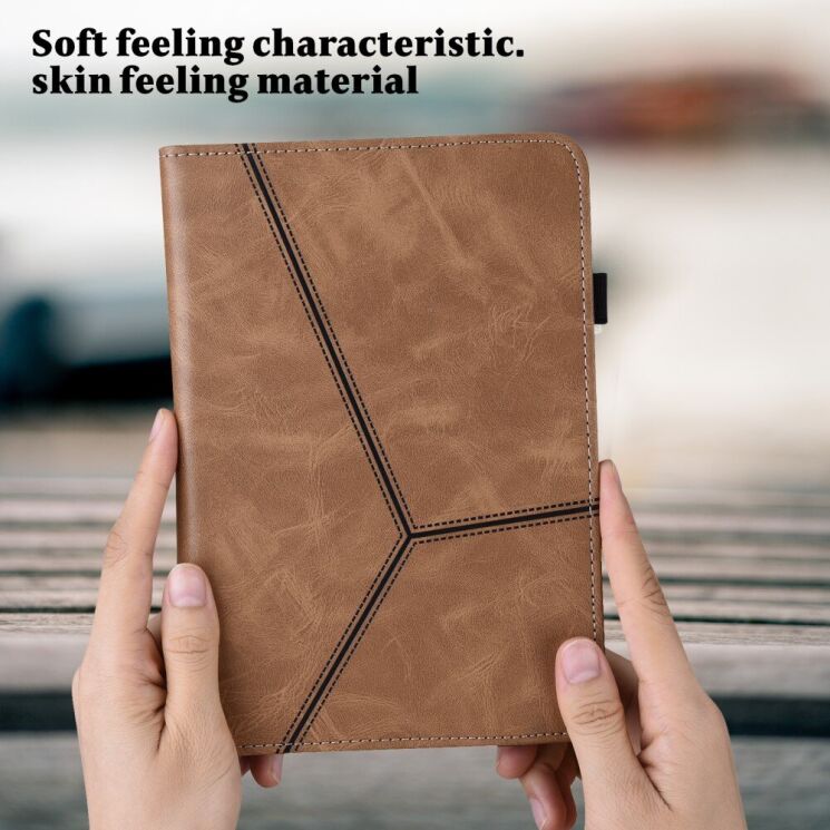 Защитный чехол Deexe Business Cover для Lenovo Tab P11 Pro Gen 2 - Brown: фото 8 из 11