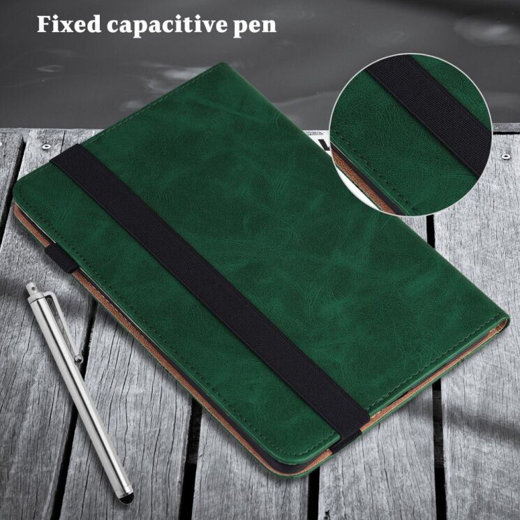 Защитный чехол Deexe Business Cover для Xiaomi Redmi Pad SE 8.7 4G - Brown: фото 11 из 12