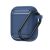 Защитный чехол Deexe Carbon Case для Apple AirPods 1 / 2 - Blue: фото 1 из 18