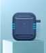 Защитный чехол Deexe Carbon Case для Apple AirPods 1 / 2 - Blue (204519L). Фото 10 из 18