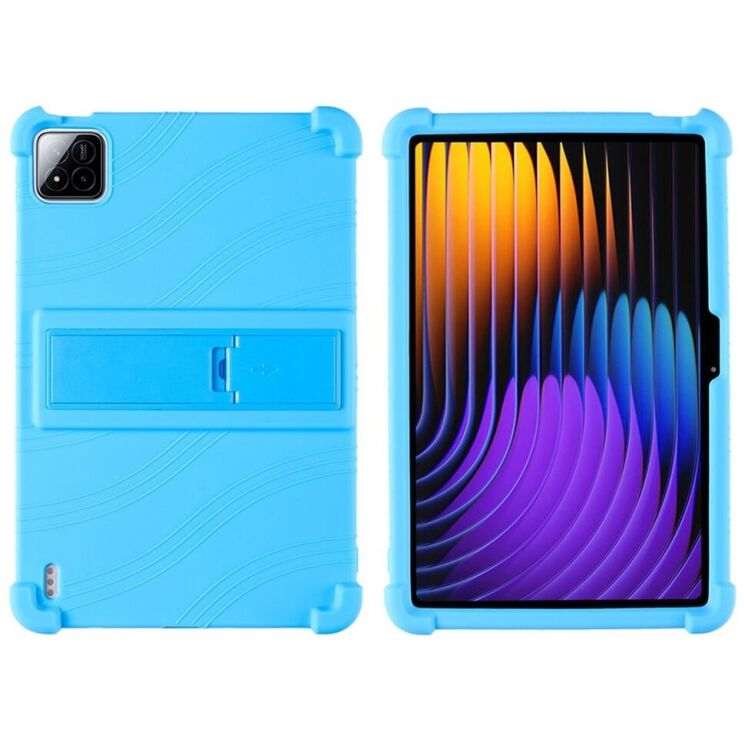 Захисний чохол Deexe Color AirBag для Xiaomi Pad 7 / 7 Pro - Baby Blue: фото 1 з 12