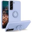Защитный чехол Deexe Color Shell для Samsung Galaxy S22 (S901) - Purple (296303V)
