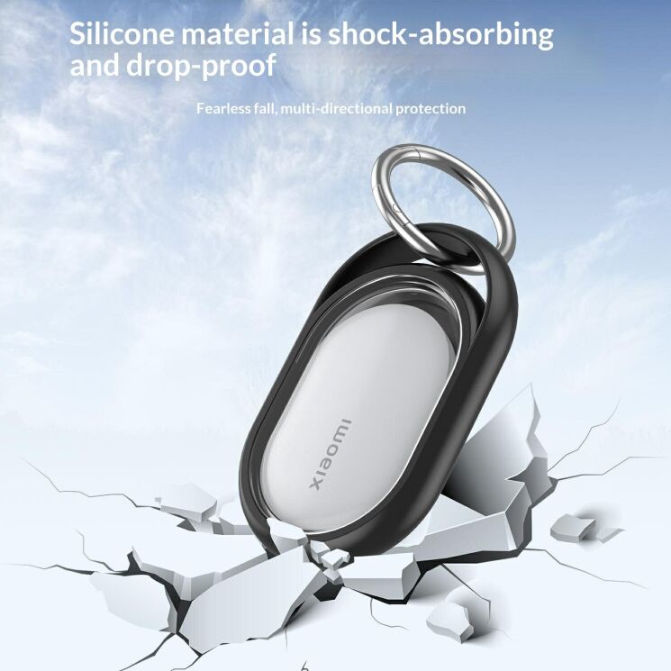 Захисний чохол Deexe Cosmic Guard для Xiaomi Tag - White: фото 5 з 11