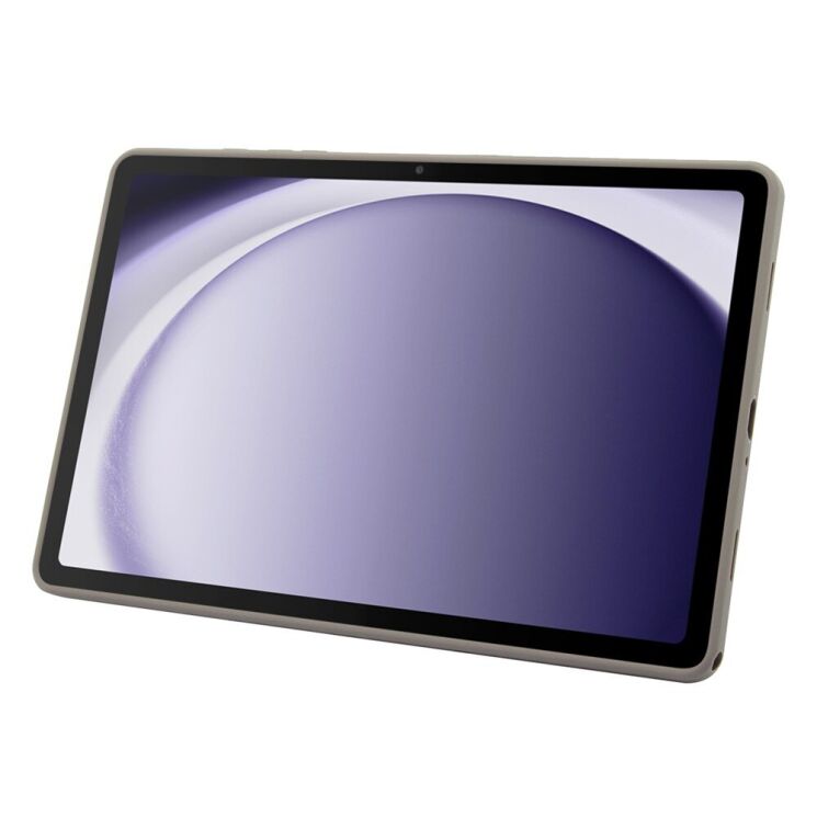 Защитный чехол Deexe Crystal Kickstand для Samsung Galaxy Tab A9 Plus (X210/216) - Grey: фото 3 из 12
