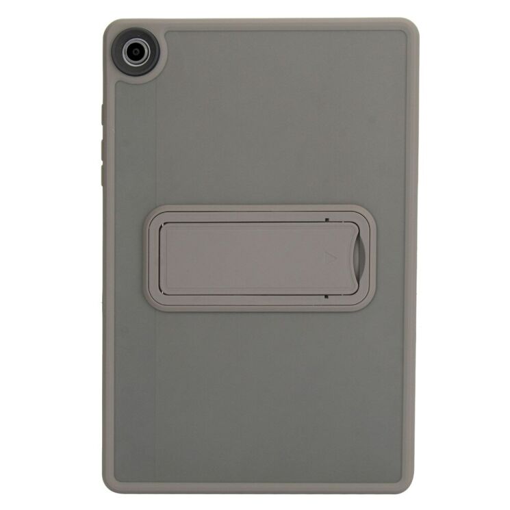 Защитный чехол Deexe Crystal Kickstand для Samsung Galaxy Tab A9 Plus (X210/216) - Grey: фото 4 из 12