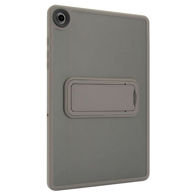 Защитный чехол Deexe Crystal Kickstand для Samsung Galaxy Tab A9 Plus (X210/216) - Grey: фото 5 из 12