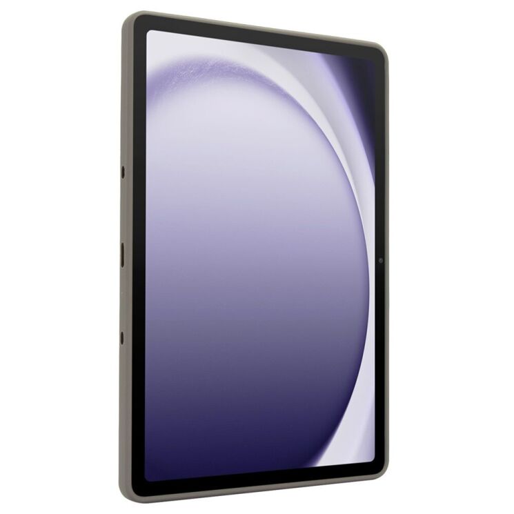Защитный чехол Deexe Crystal Kickstand для Samsung Galaxy Tab A9 Plus (X210/216) - Grey: фото 6 из 12