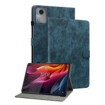 Защитный чехол Deexe Cute Tiger для Lenovo Idea Tab (TB336) - Blue: фото 1 из 6