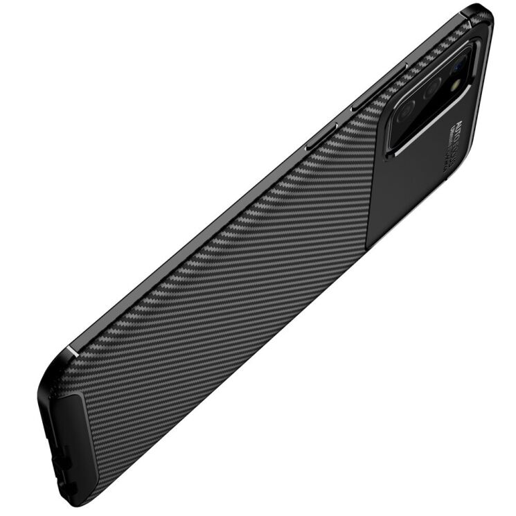 Защитный чехол Deexe Fusion для Samsung Galaxy A02s (A025) - Black: фото 3 из 17