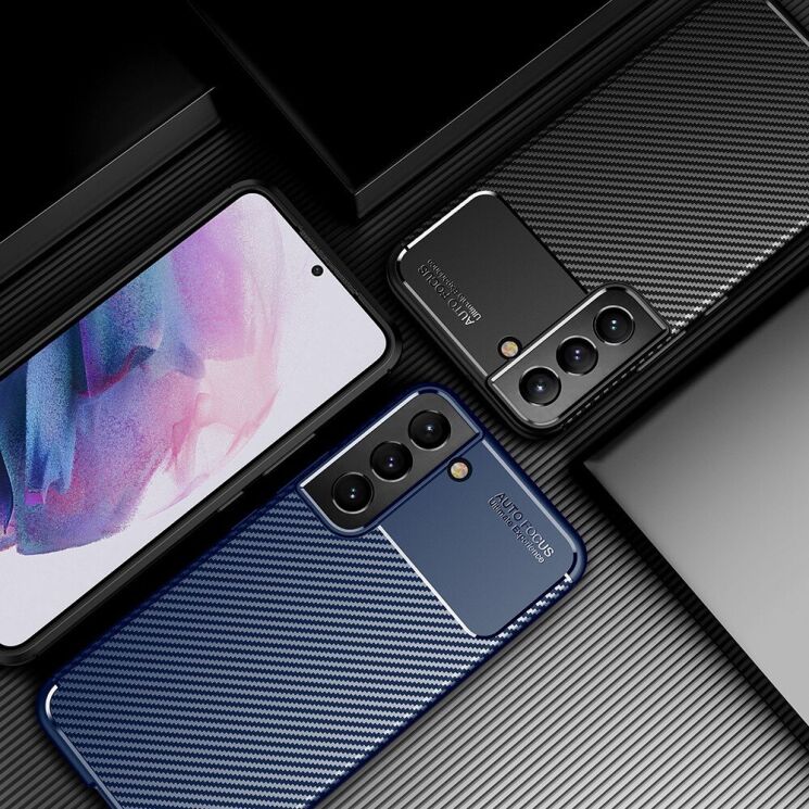 Захисний чохол Deexe Fusion для Samsung Galaxy S22 Plus - Black: фото 7 з 11