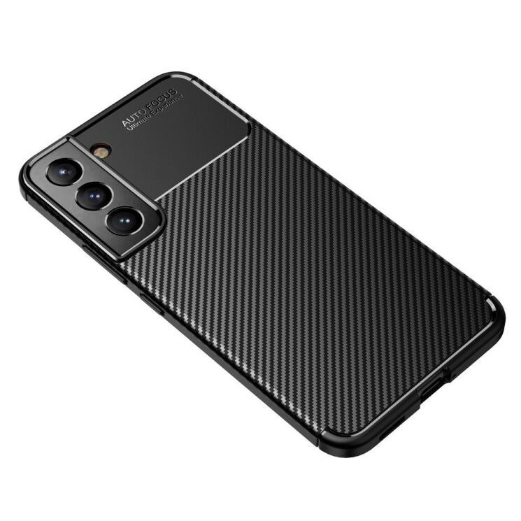 Захисний чохол Deexe Fusion для Samsung Galaxy S22 Plus - Black: фото 3 з 11