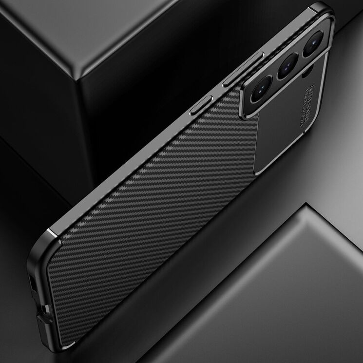 Захисний чохол Deexe Fusion для Samsung Galaxy S22 Plus - Black: фото 8 з 11
