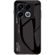 Защитный чехол Deexe Gradient Color для Infinix Note 40 - Black (351420B)