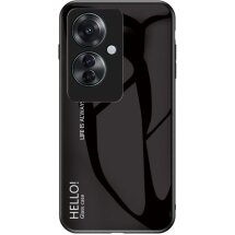Защитный чехол Deexe Gradient Color для OPPO Reno 11F - Black: фото 1 из 7