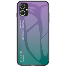 Захисний чохол Deexe Gradient Color для Samsung Galaxy A05 (A055) - Purple: фото 1 з 8