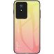 Защитный чехол Deexe Gradient Color для VIVO Y02 - Yellow (319004Y). Фото 1 из 8