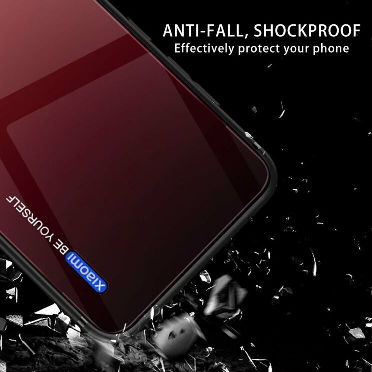 Защитный чехол Deexe Gradient Color для Xiaomi Mi A3 / Mi CC9e - Green/Blue: фото 5 из 12