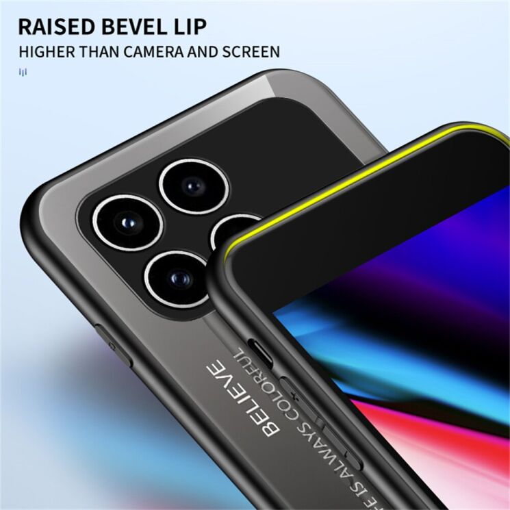 Защитный чехол Deexe Gradient Color для Xiaomi Poco F8 Pro - Pink / Blue: фото 6 из 8