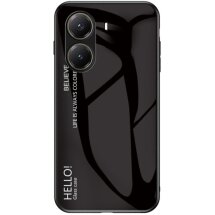 Захисний чохол Deexe Gradient Color для Xiaomi Poco X7 Pro - Black: фото 1 з 7
