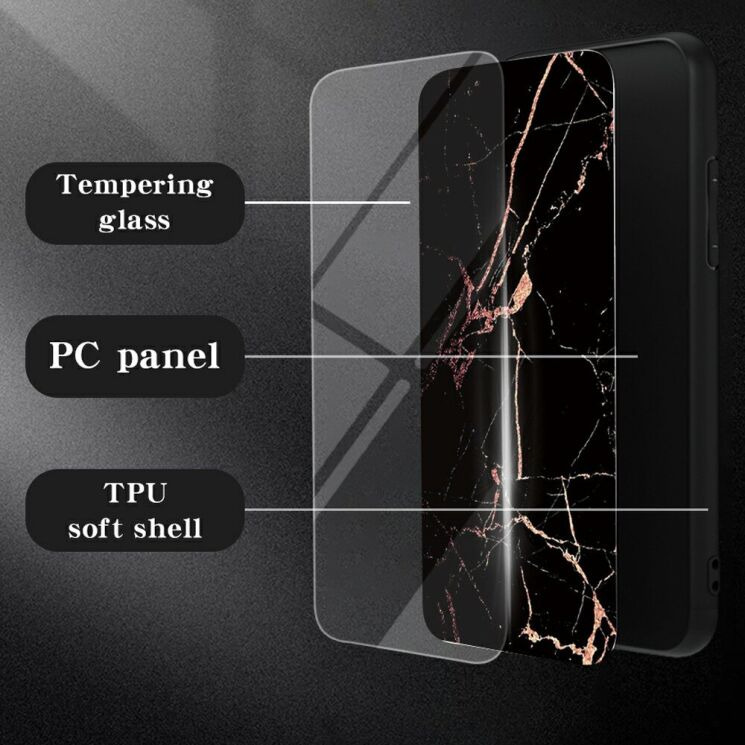 Защитный чехол Deexe Gradient Pattern для OnePlus 13T - White: фото 6 из 10