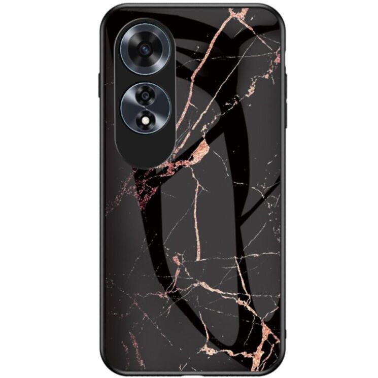 Защитный чехол Deexe Gradient Pattern для OPPO A60 - Black / Gold: фото 1 из 7
