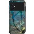 Защитный чехол Deexe Gradient Pattern для Xiaomi Poco M5 - Emerald (304934E)