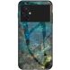 Защитный чехол Deexe Gradient Pattern для Xiaomi Poco M5 - Emerald (304934E). Фото 1 из 4