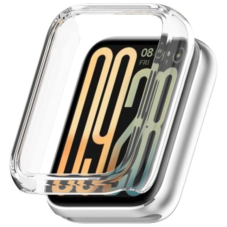 Защитный чехол Deexe Hard Frame для Xiaomi Mi Smart Band 9 Pro - Transparent: фото 1 из 7