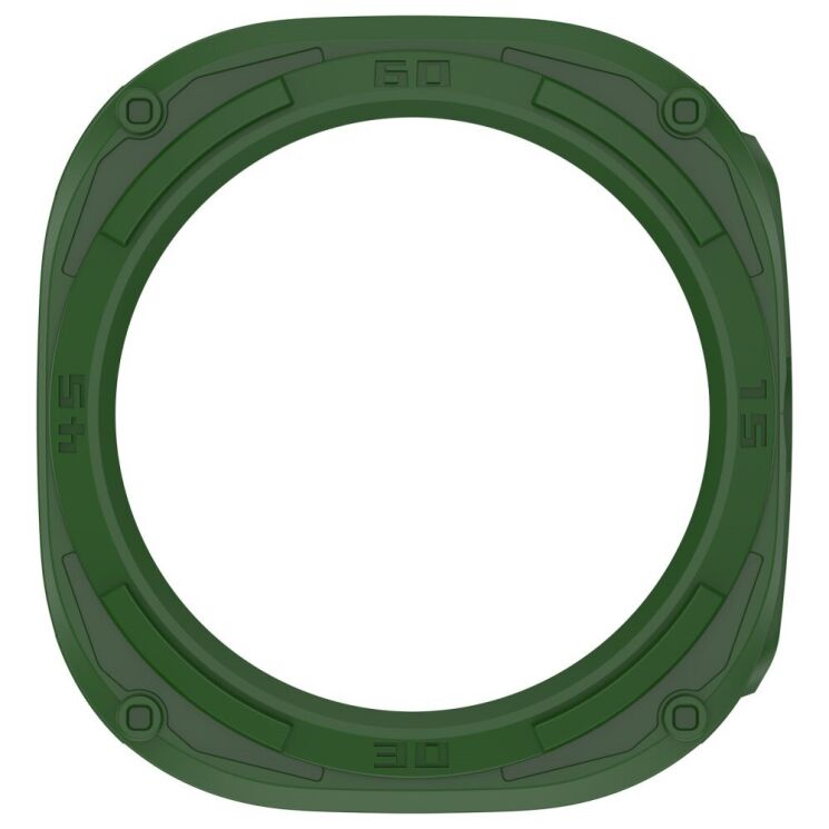 Защитный чехол Deexe Hollow Cover для Samsung Galaxy Watch Ultra (47mm) - Green: фото 4 из 7