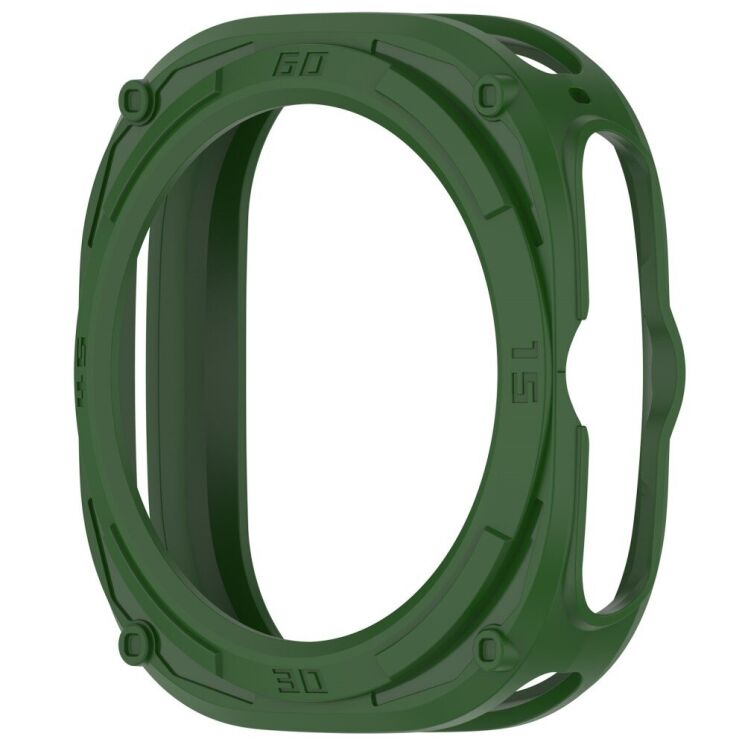 Защитный чехол Deexe Hollow Cover для Samsung Galaxy Watch Ultra (47mm) - Green: фото 2 из 7
