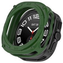 Защитный чехол Deexe Hollow Cover для Samsung Galaxy Watch Ultra (47mm) - Green: фото 1 из 7