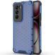 Защитный чехол Deexe Honeycomb Series для OPPO Reno 12 - Blue (356802L). Фото 1 из 5