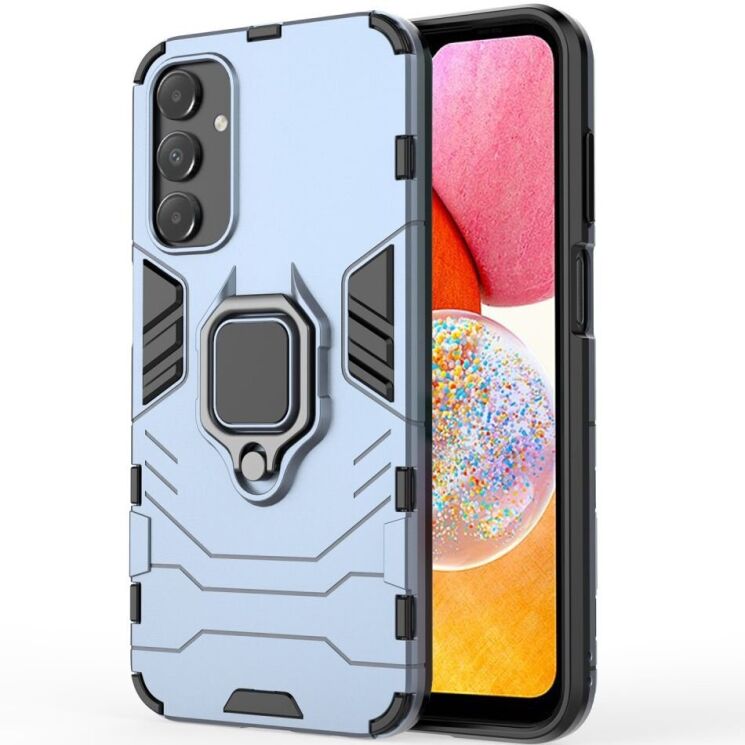 Защитный чехол Deexe Hybrid Case для Samsung Galaxy A15 (A155) - Blue: фото 1 из 8