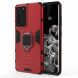 Защитный чехол Deexe Hybrid Case для Samsung Galaxy S21 Ultra - Red (229001R). Фото 2 из 7