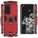 Защитный чехол Deexe Hybrid Case для Samsung Galaxy S21 Ultra - Red (229001R). Фото 3 из 7