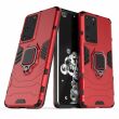 Защитный чехол Deexe Hybrid Case для Samsung Galaxy S21 Ultra - Red (229001R)