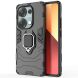 Защитный чехол Deexe Hybrid Case для Xiaomi Redmi Note 14S - Black (375941B). Фото 3 из 6