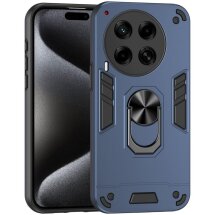 Защитный чехол Deexe Hybrid Shell для TECNO Camon 30 (CL6) - Blue: фото 1 из 7