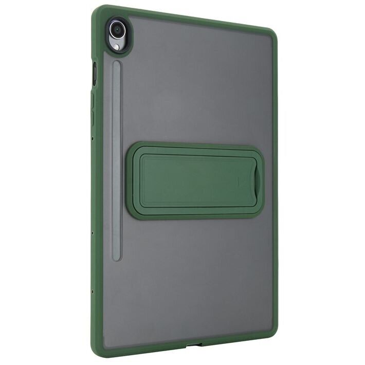 Захисний чохол Deexe Kick Shell для Samsung Galaxy Tab S9 (X710/716) / S9 FE (X510/516) - Green: фото 4 з 10