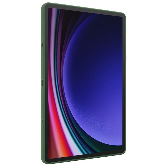 Захисний чохол Deexe Kick Shell для Samsung Galaxy Tab S9 (X710/716) / S9 FE (X510/516) - Green: фото 3 з 10