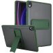 Захисний чохол Deexe Kick Shell для Samsung Galaxy Tab S9 (X710/716) / S9 FE (X510/516) - Green (333051G). Фото 1 з 10