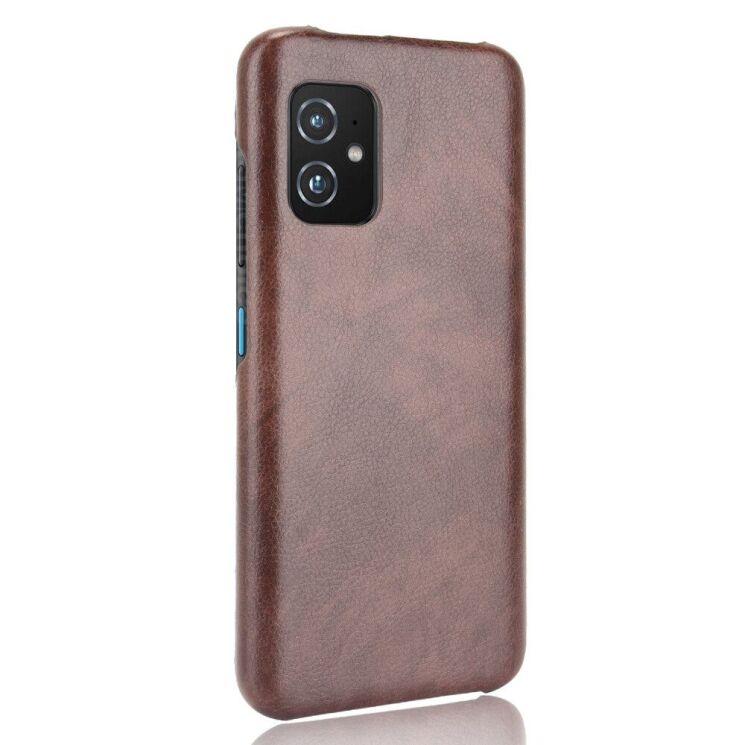 Захисний чохол Deexe Leather Back Cover для ASUS Zenfone 8 (ZS590KS) - Brown: фото 3 з 6