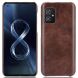 Захисний чохол Deexe Leather Back Cover для ASUS Zenfone 8 (ZS590KS) - Brown (225001Z). Фото 1 з 6